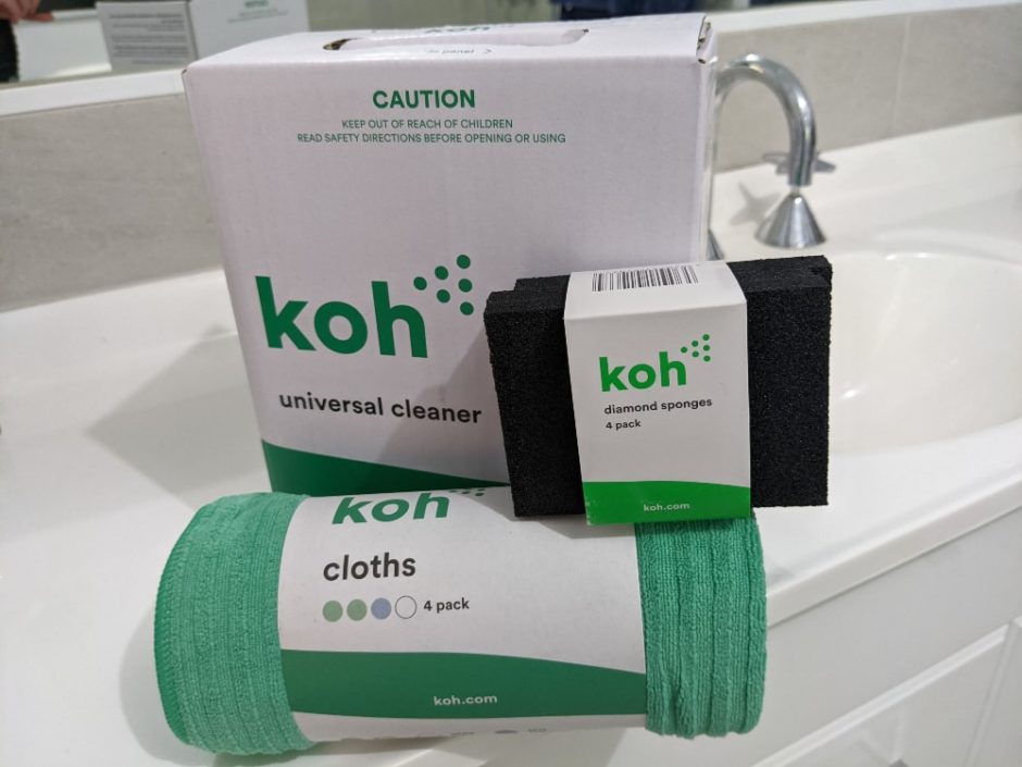 koh universal cleaner and koh cleaning products review